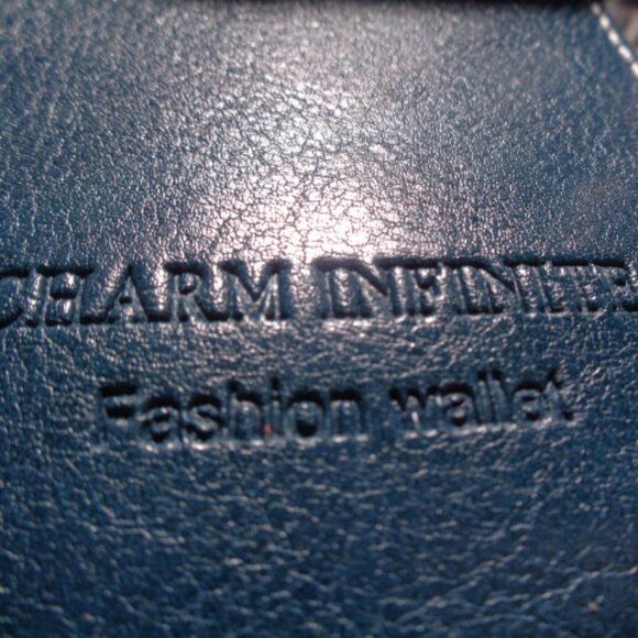 Charm Infinite Ladies Fashion Wristlet Wallet, Peacock Blue, New - Picture 5 of 5